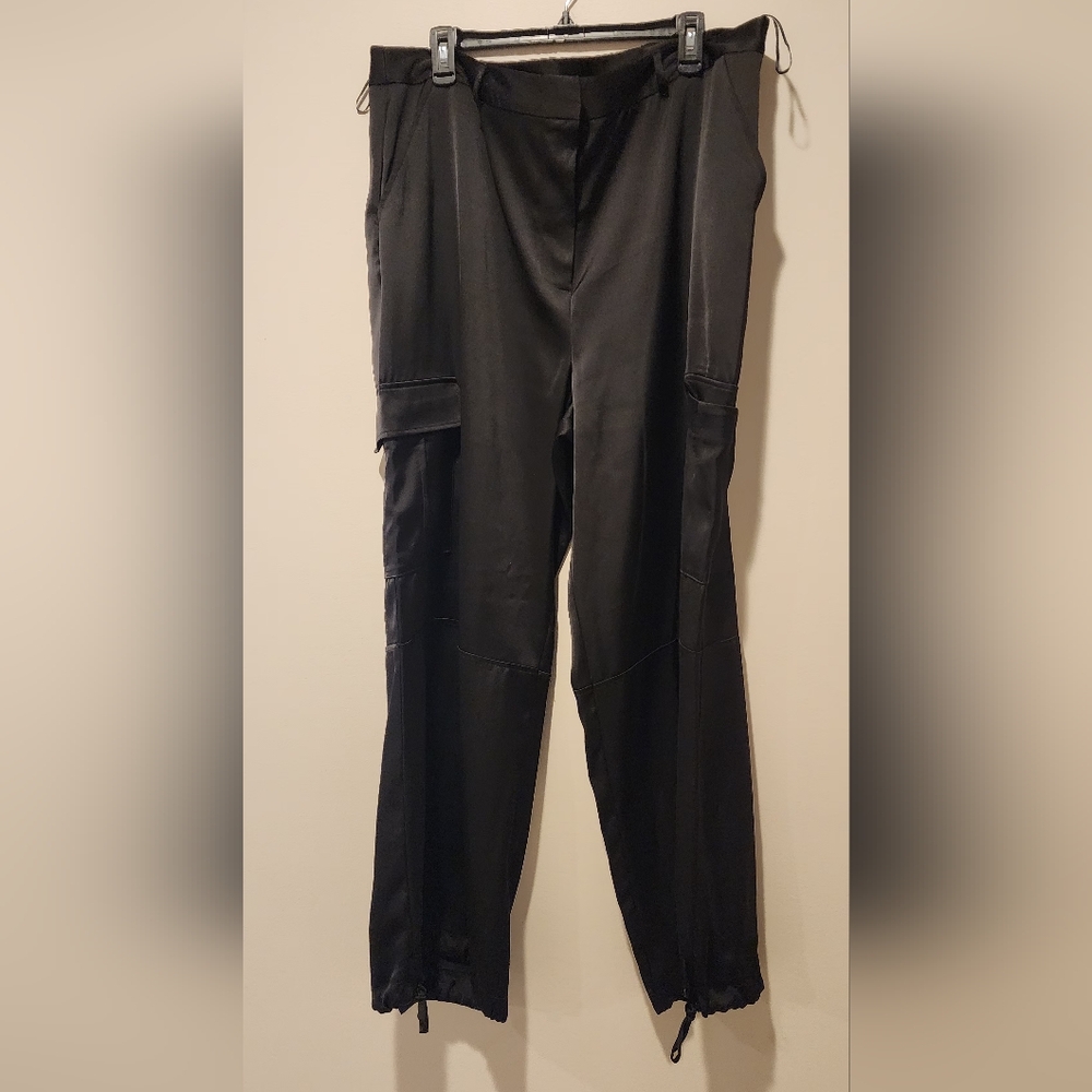 Primark Black Cargo Trousers